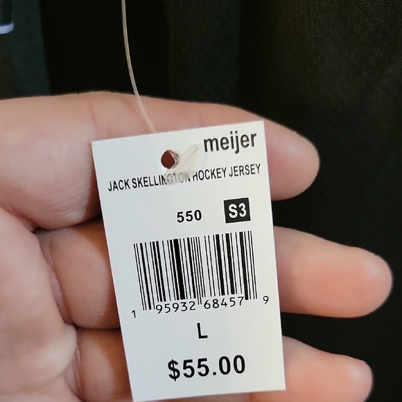 Jack Skelleton Black and Gray Graphic Hockey Jersey - Picture 5 of 5